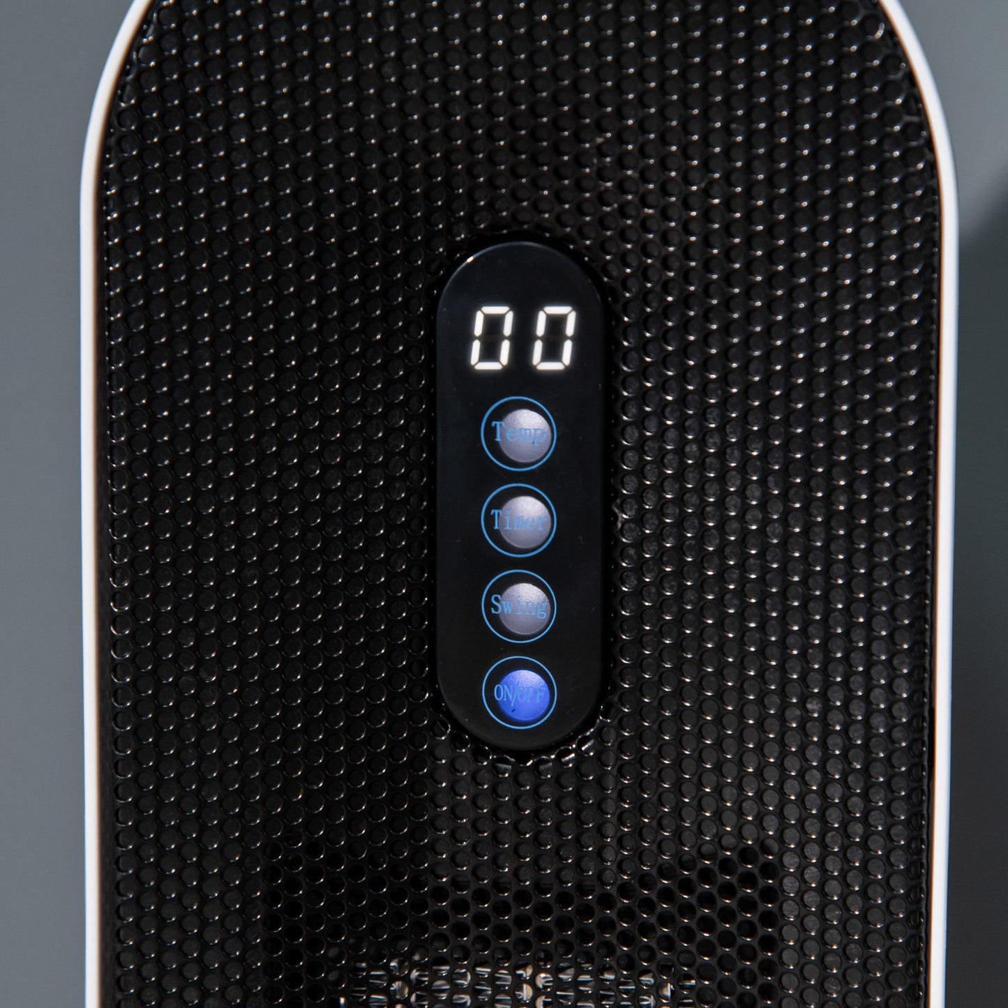 Ceramic tower heater, 2000W, Remote control & Timer, Oscillating