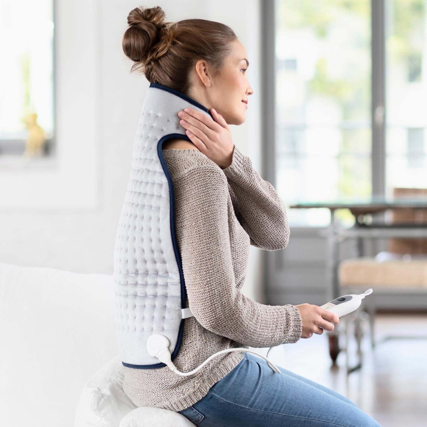 Heating pad for neck & back HP460 58x38cm