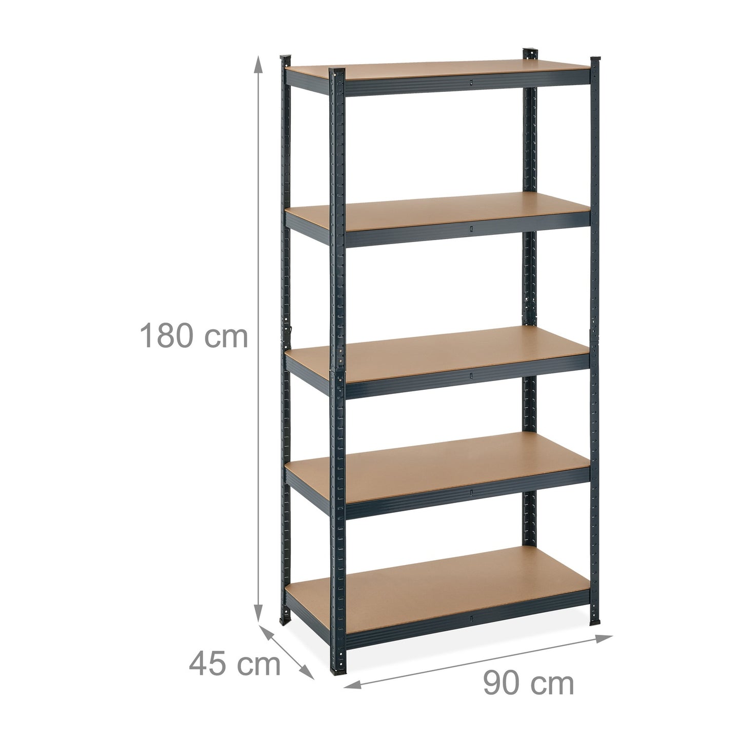 Heavy Duty Shelving Unit with 5 Levels