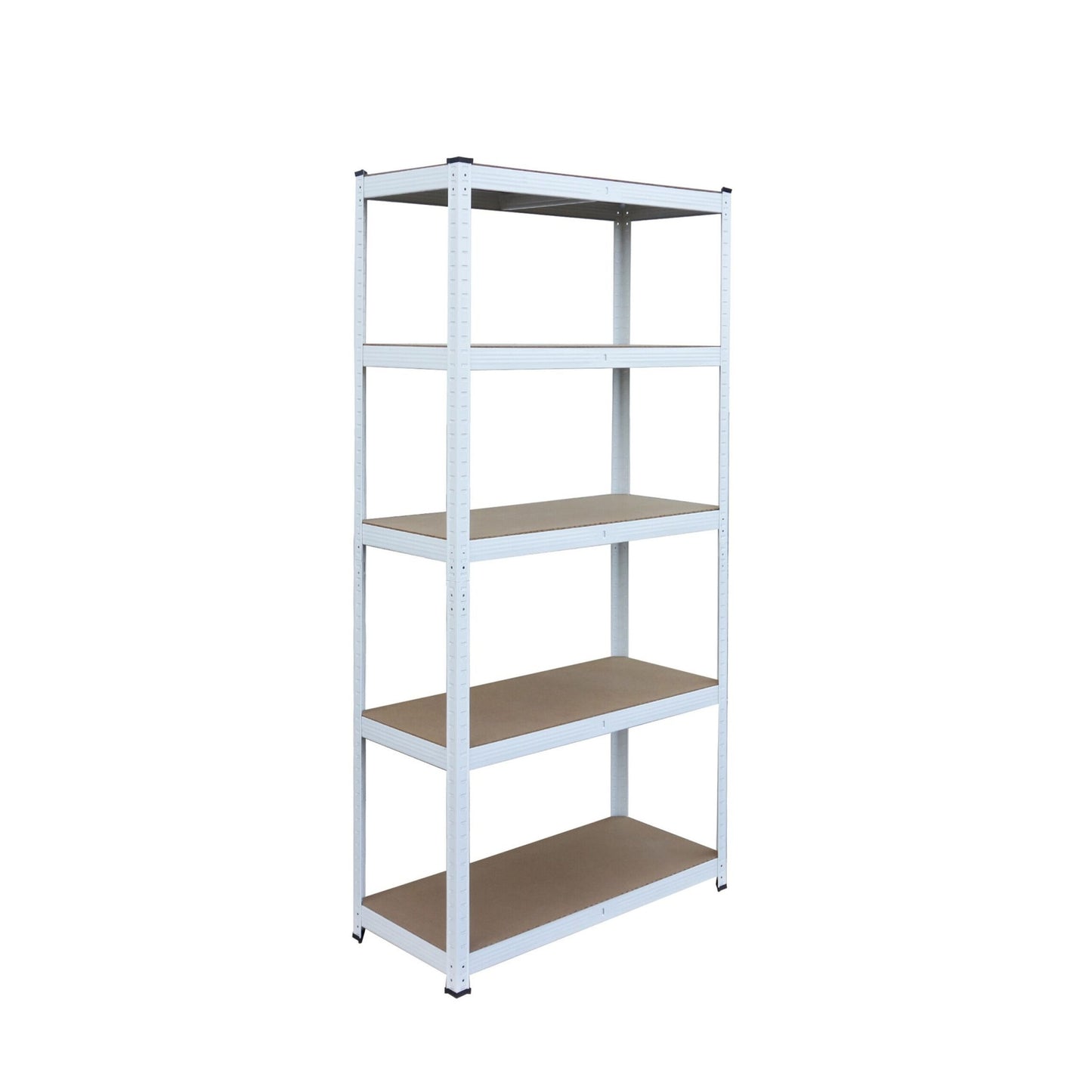 Heavy-Duty Steel Shelving Unit, 5 Adjustable Tiers