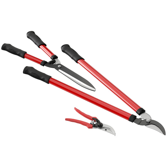 3-Piece Garden Tool Set with Rust-Resistant Blades