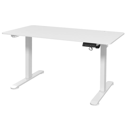 Electric height-adjustable desk with memory and anti-collision