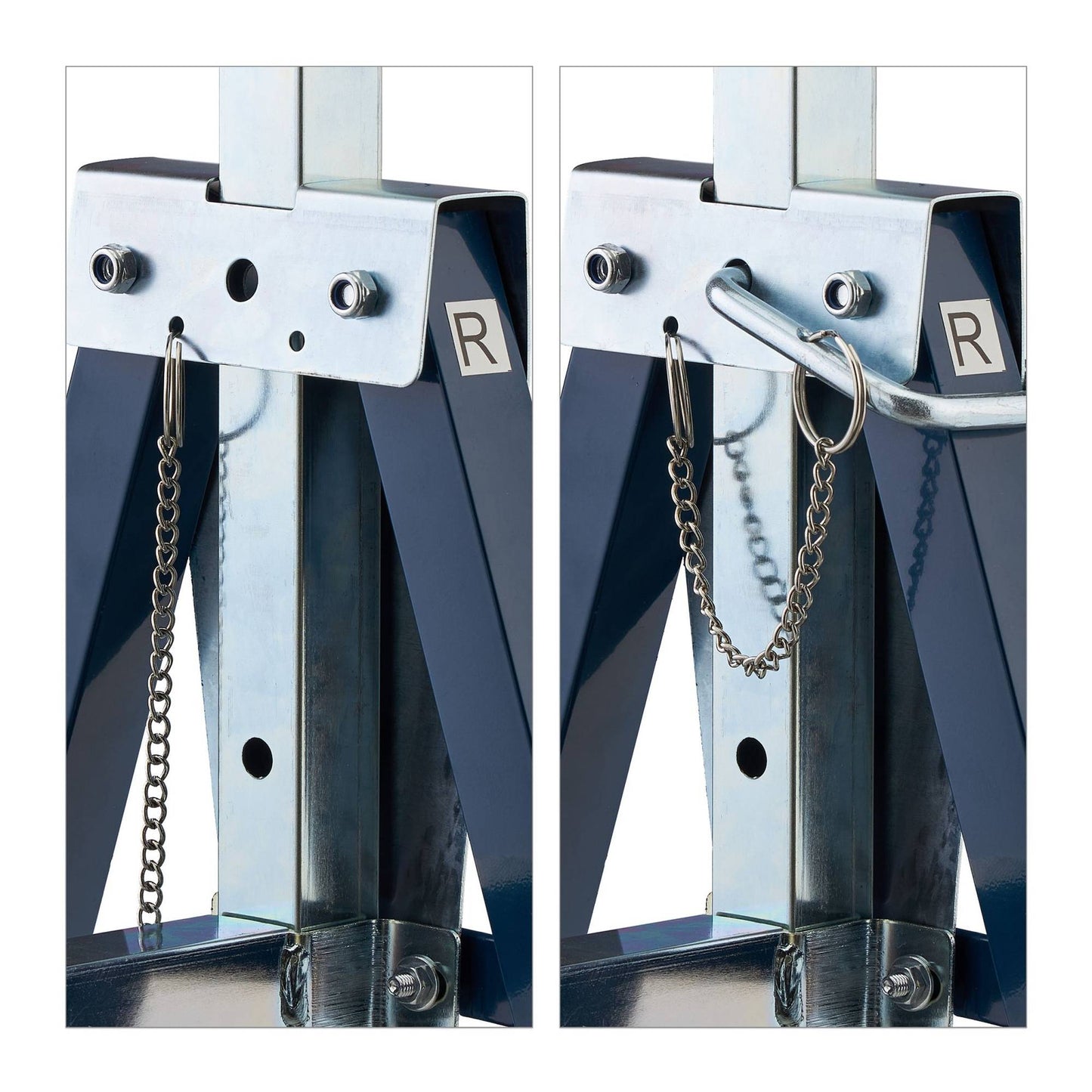 Height-adjustable brackets, 2 pcs