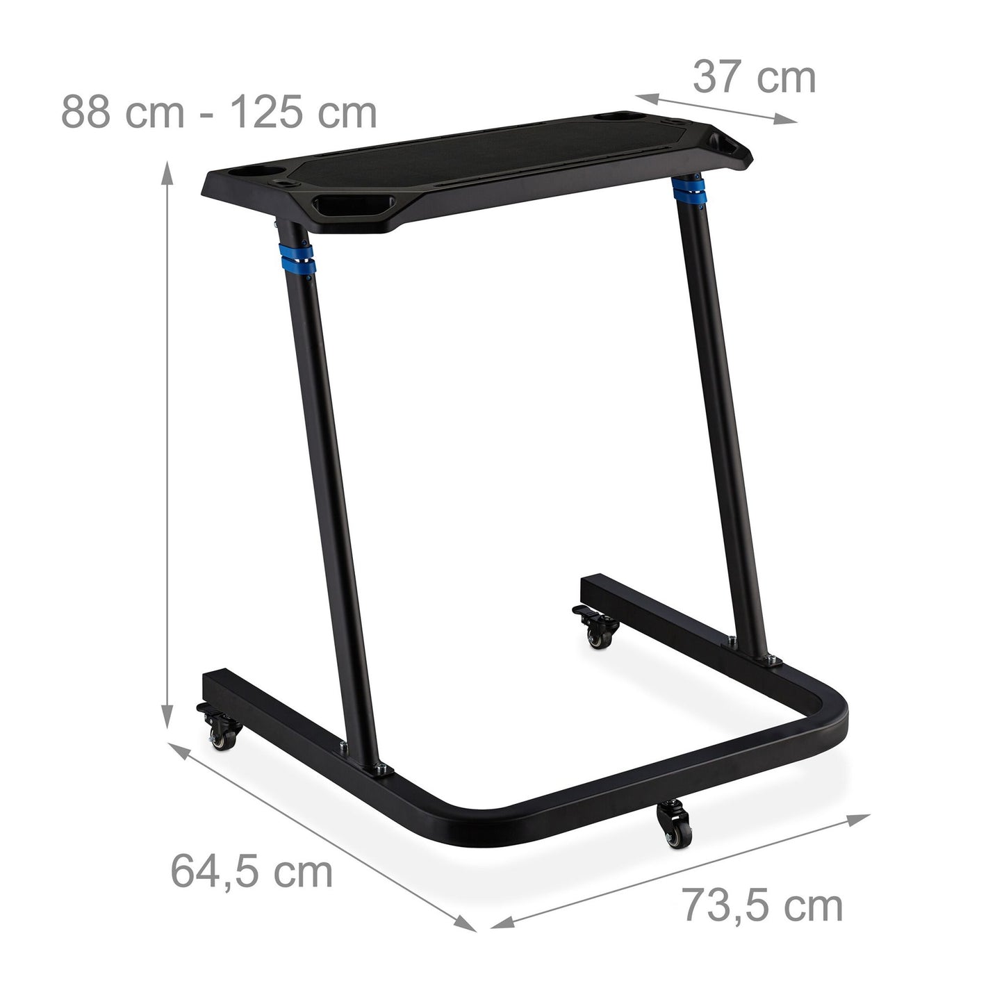 Height-adjustable multifunctional desk