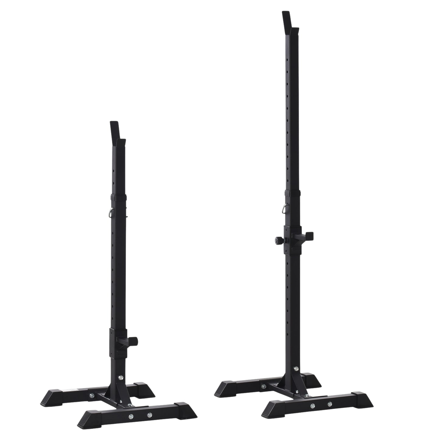 Height-adjustable steel dumbbell rack, 150 kg capacity