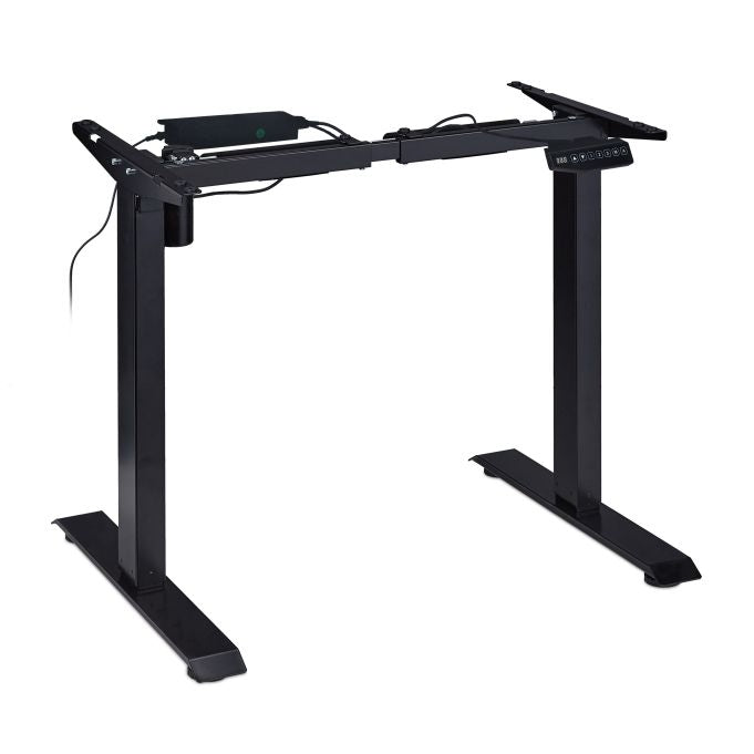Height adjustable table frame