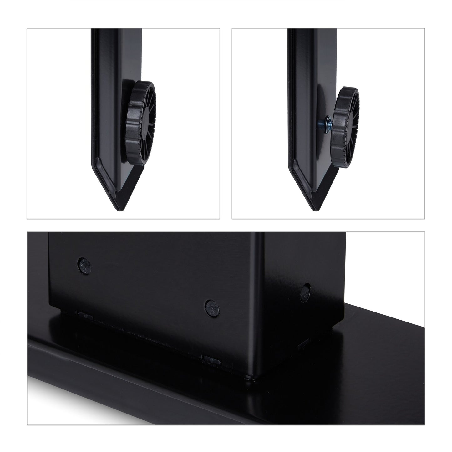 Height adjustable table frame