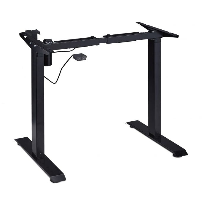 Height adjustable table frame