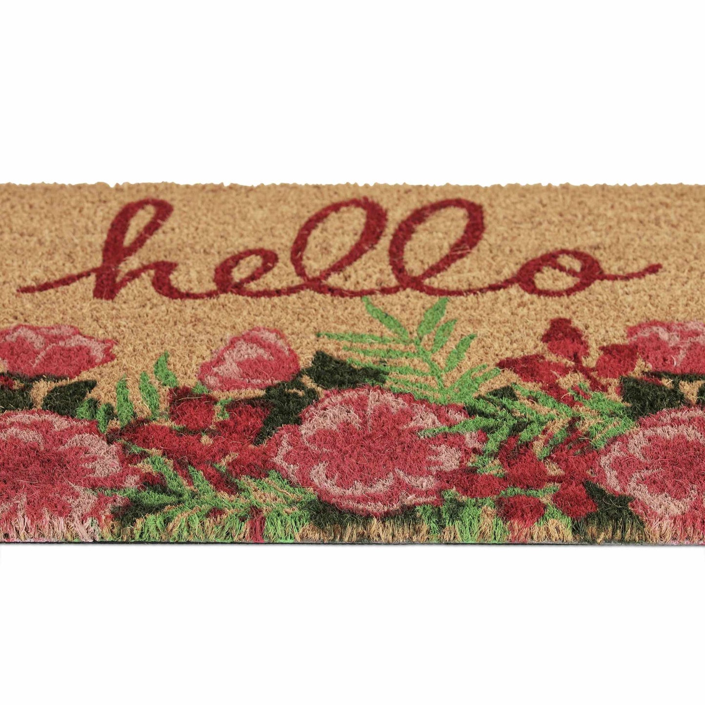 Hello coconut doormat
