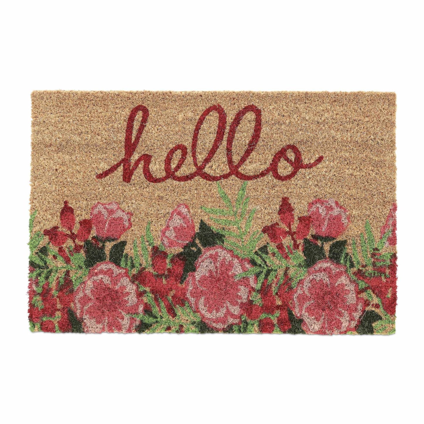 Hello coconut doormat