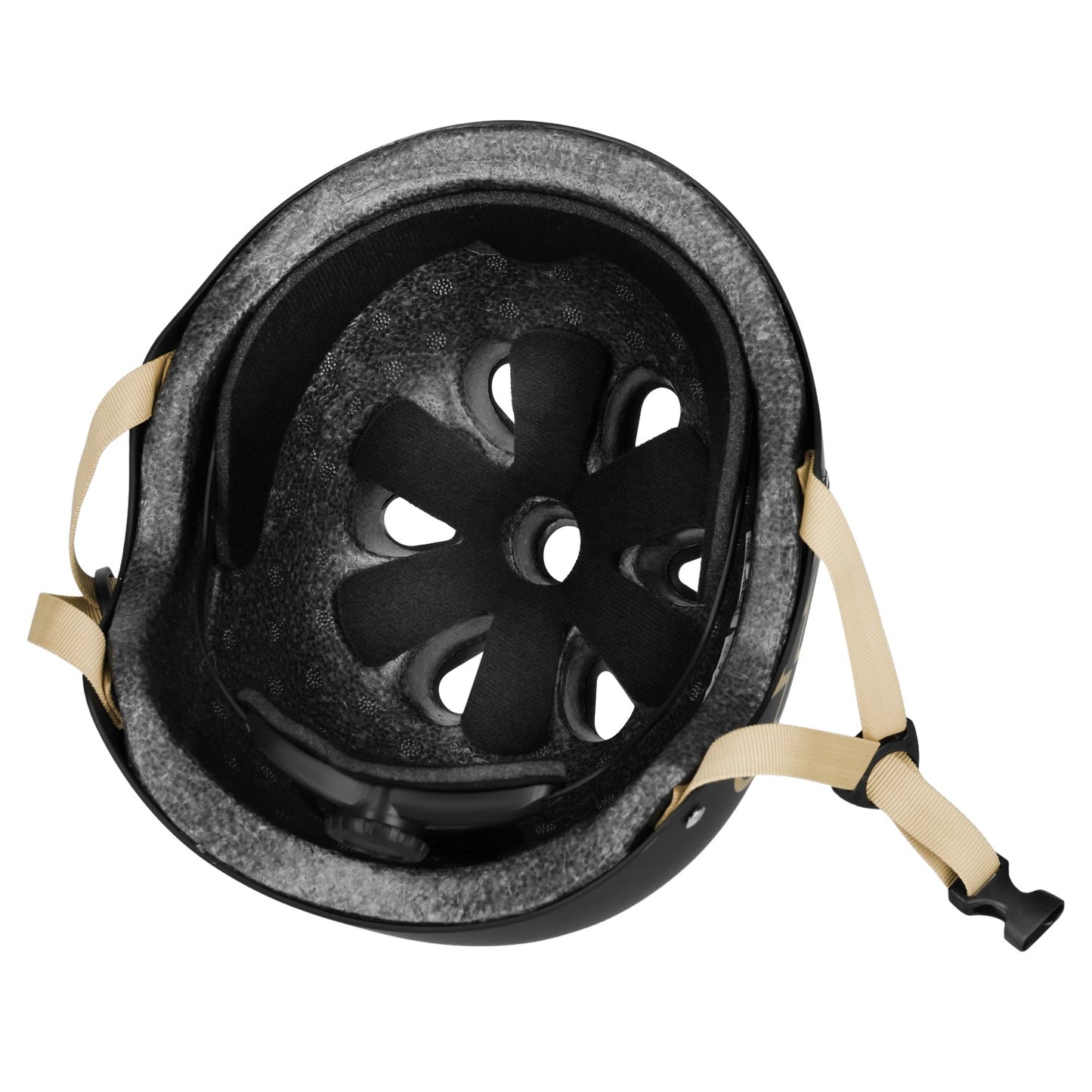 Helmet Black-Beige, Size M (55-58cm)