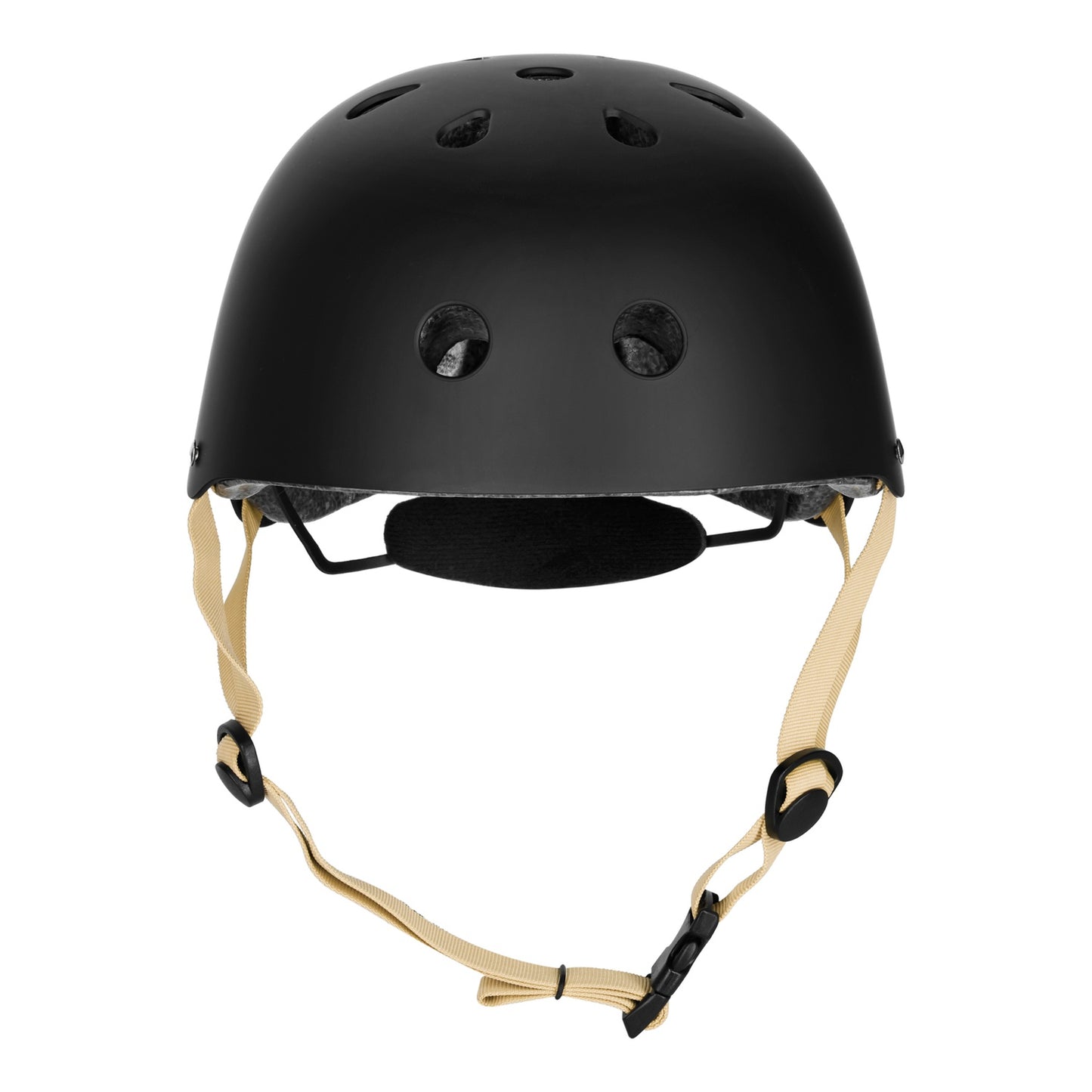 Helmet, Black-Beige, Size S (52-56cm)