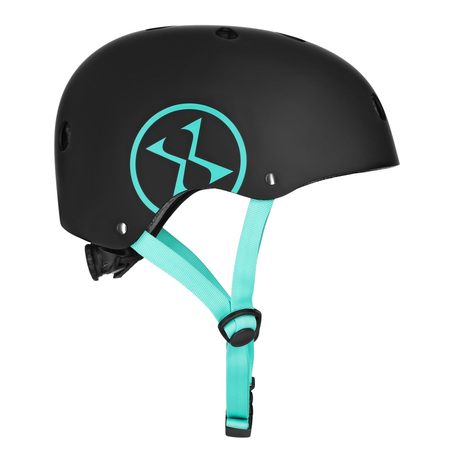 Helmet Black-Blue, Size L (58-61cm)