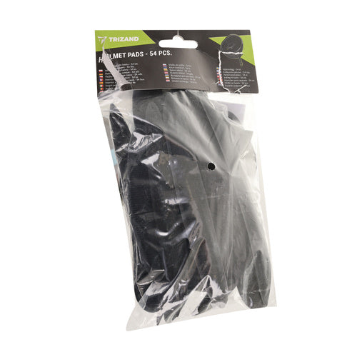 Helmet Inserts 54 Pcs - EVA Foam, Self-Adhesive, Velcro
