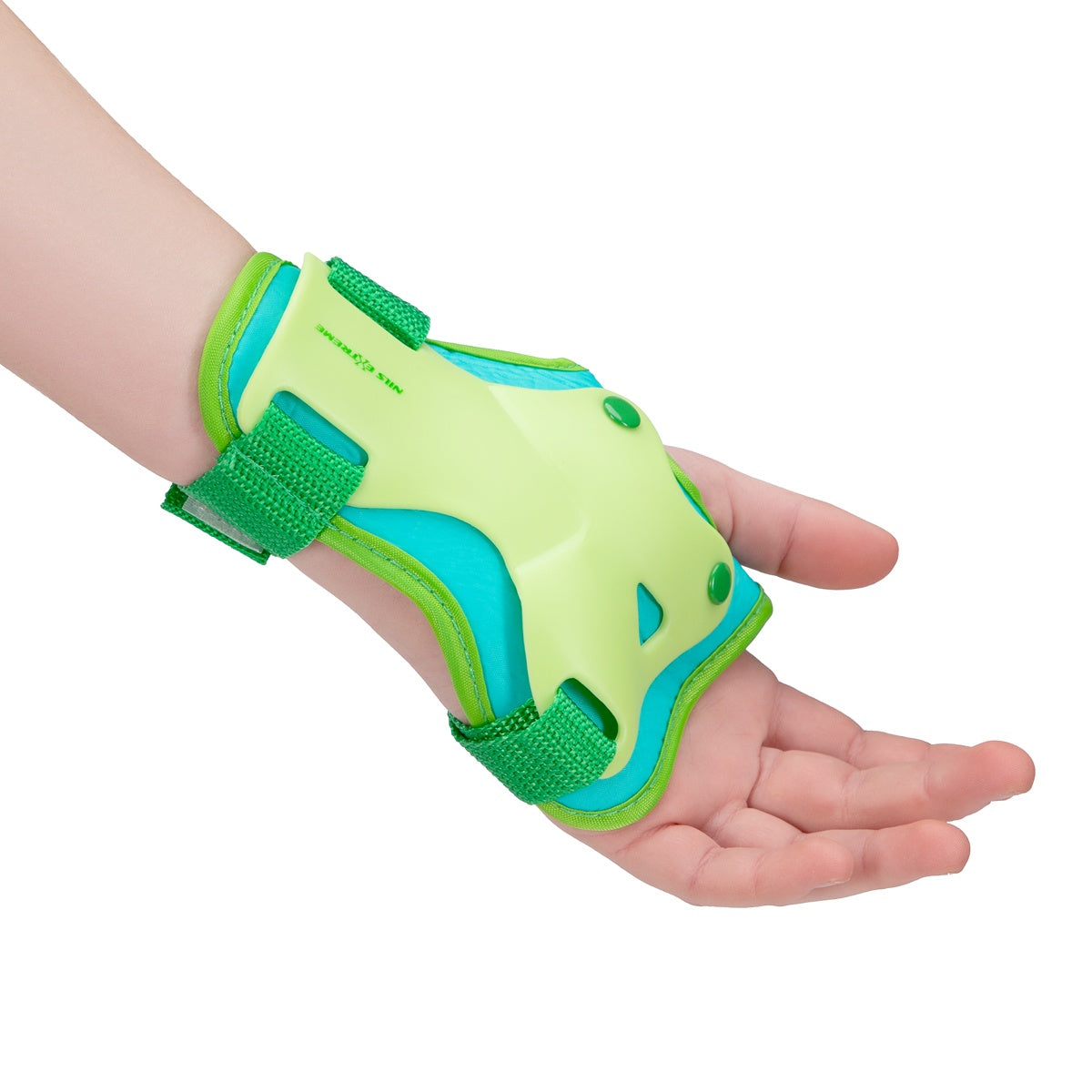 Helmet Size S, Green-Azure, Protective Set