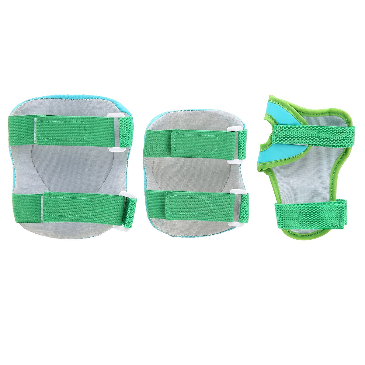 Helmet Size S, Green-Azure, Protective Set