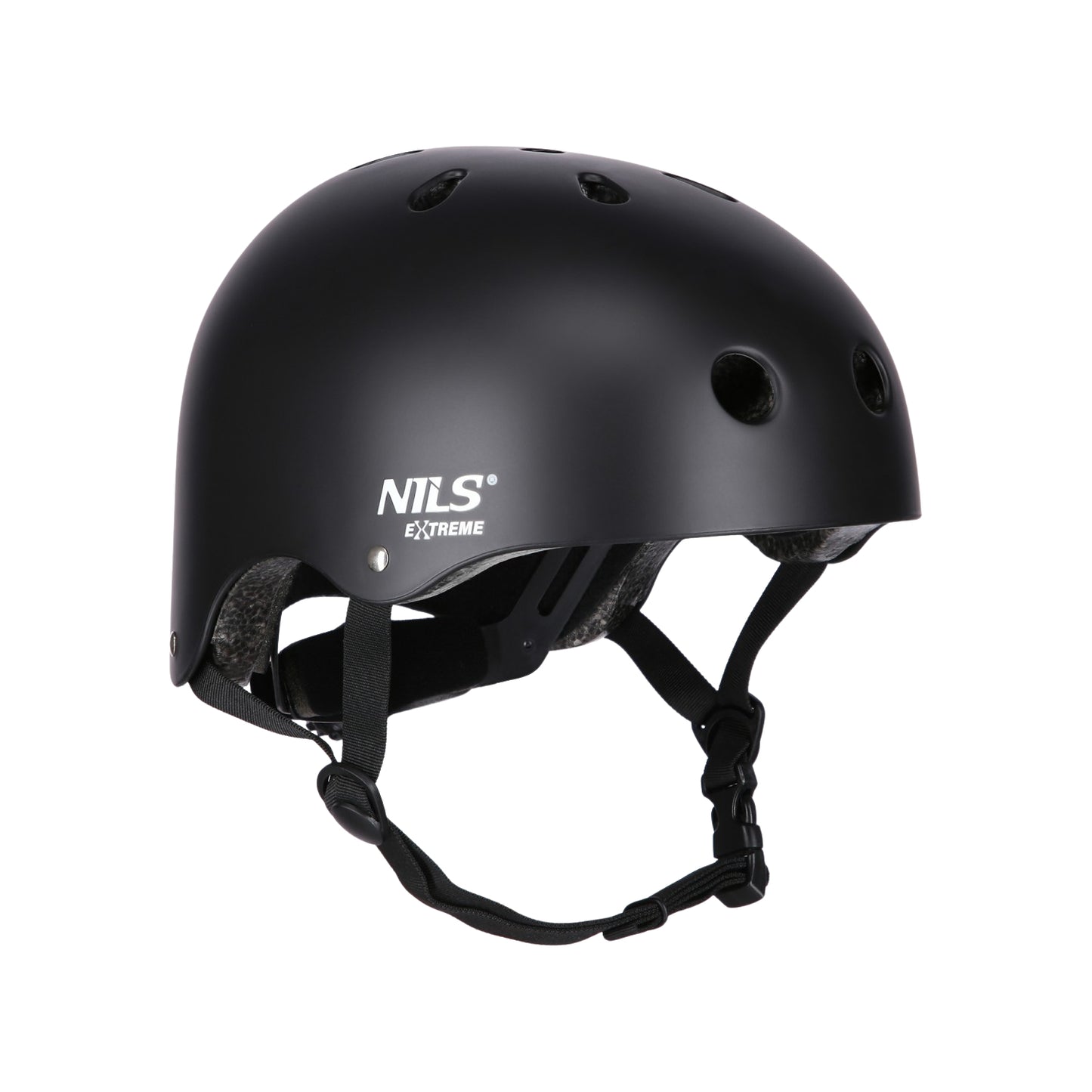 Helmet with Protectors Set, Black, Size M