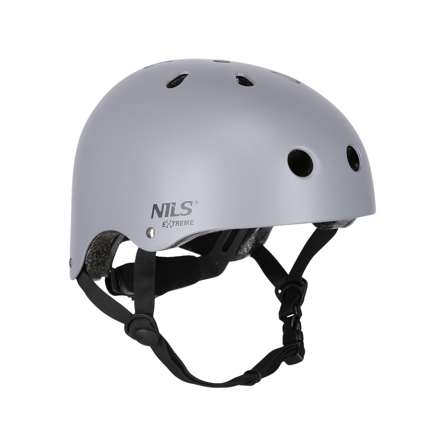 Helmet with Protectors Set, Gray, Size S