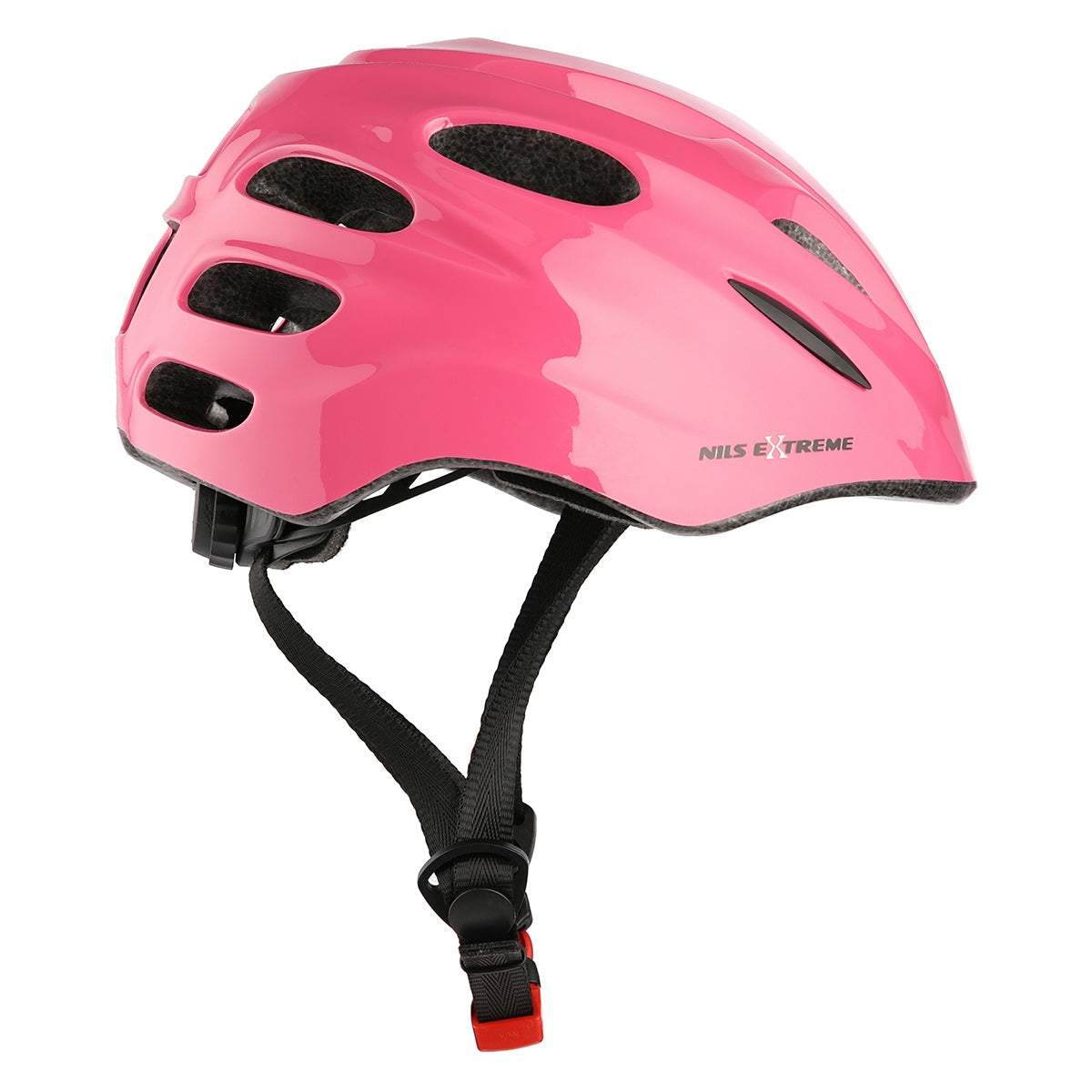 Helmet with Protectors Set, Pink, Size XS