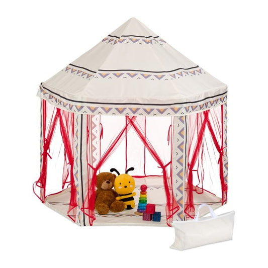 Hexagonal play tent