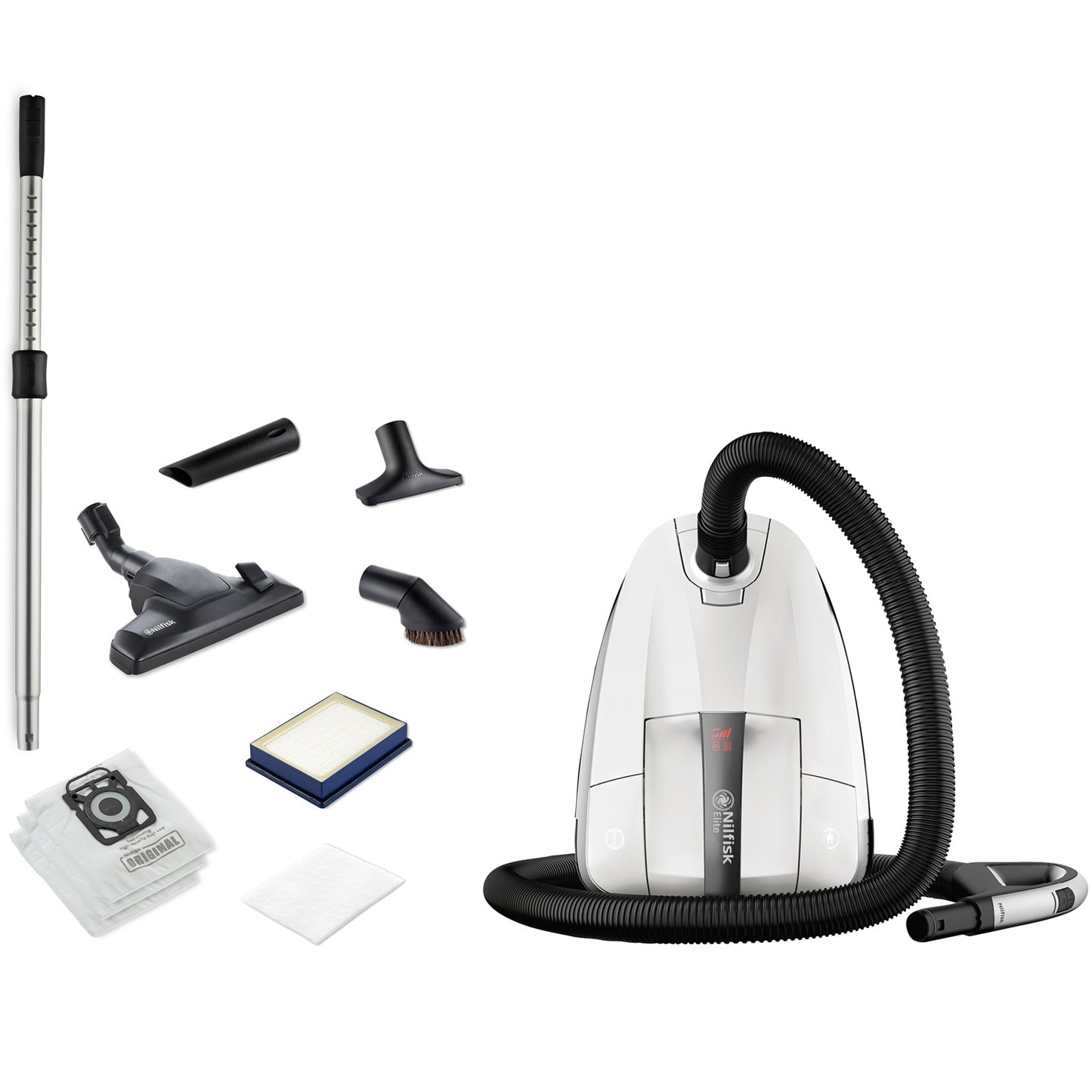 High-Performance Vacuum Cleaner with HEPA Filter, Energy Efficient