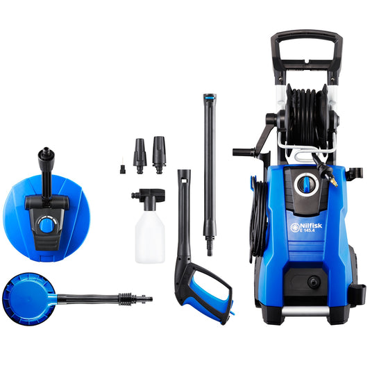 High-Pressure Washer, 145 Bar, 500 L/h, Ergonomic Design