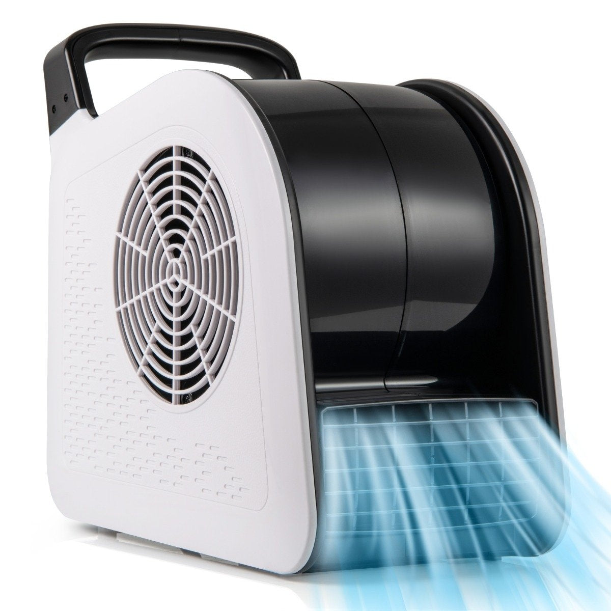 High-Speed Floor Blower, 130W, 3 Speeds, 185° Swivel