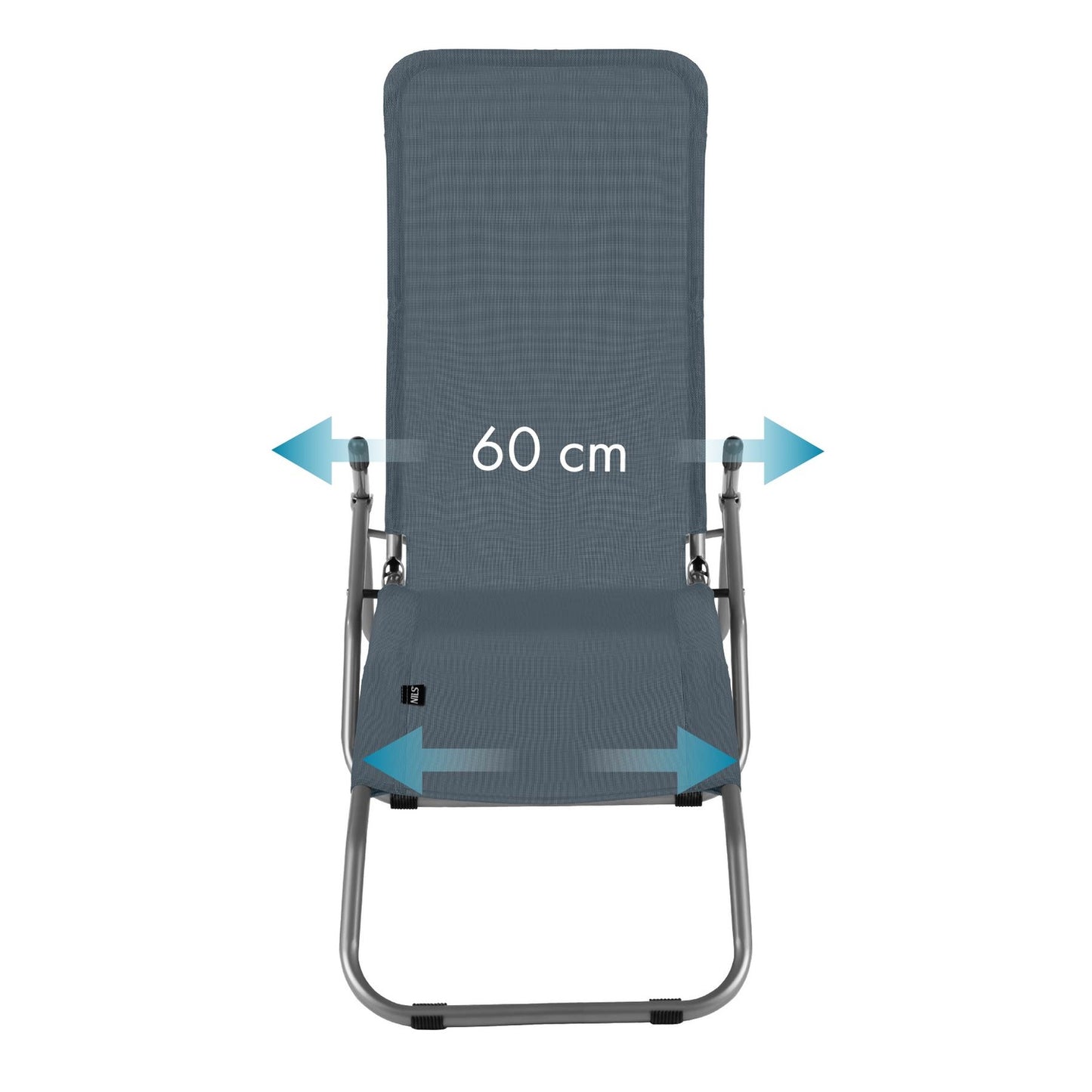 Hiking/Beach Lounger, Gray, Portable, Foldable