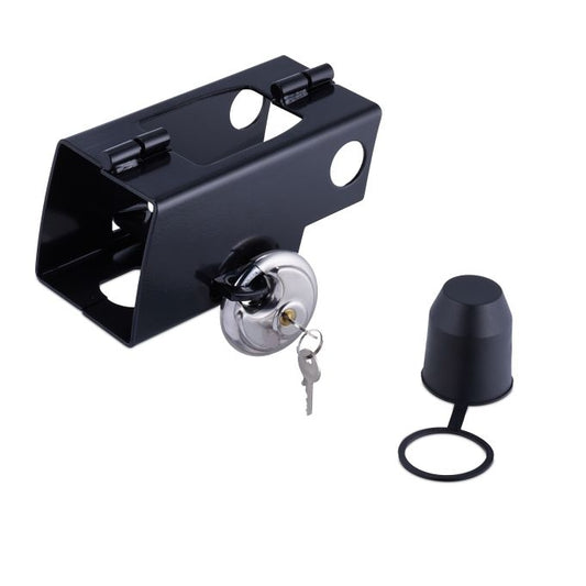 Hinge lock for trailer