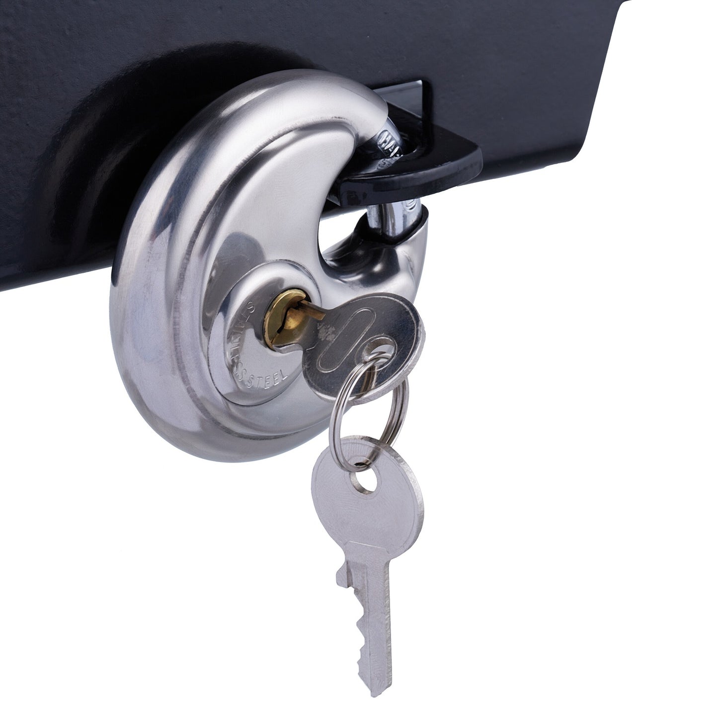 Hinge lock for trailer