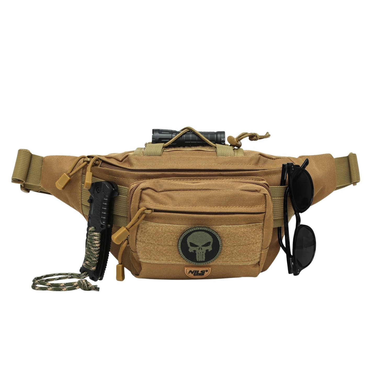 Hip Bag, Sand Color, Adjustable Strap