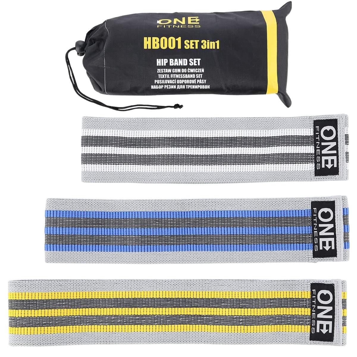 Hip Band Set – 3 Resistance Levels for Fitness