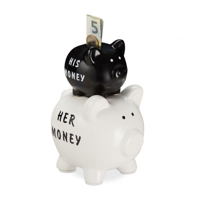 His & Hers Piggy Bank