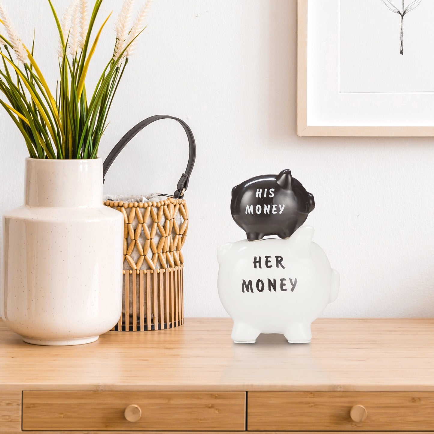 His & Hers Piggy Bank