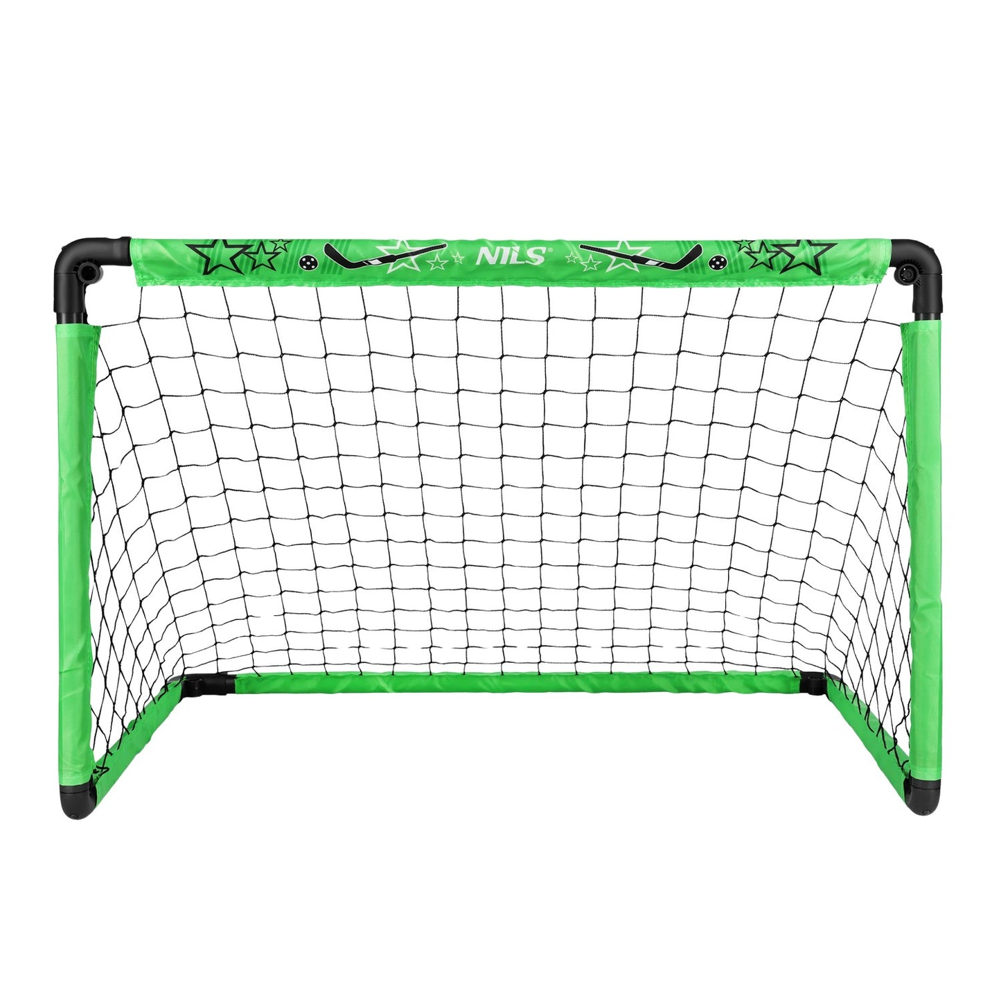 Hockey Set with 2 Goals, 2 Sticks, and Ball