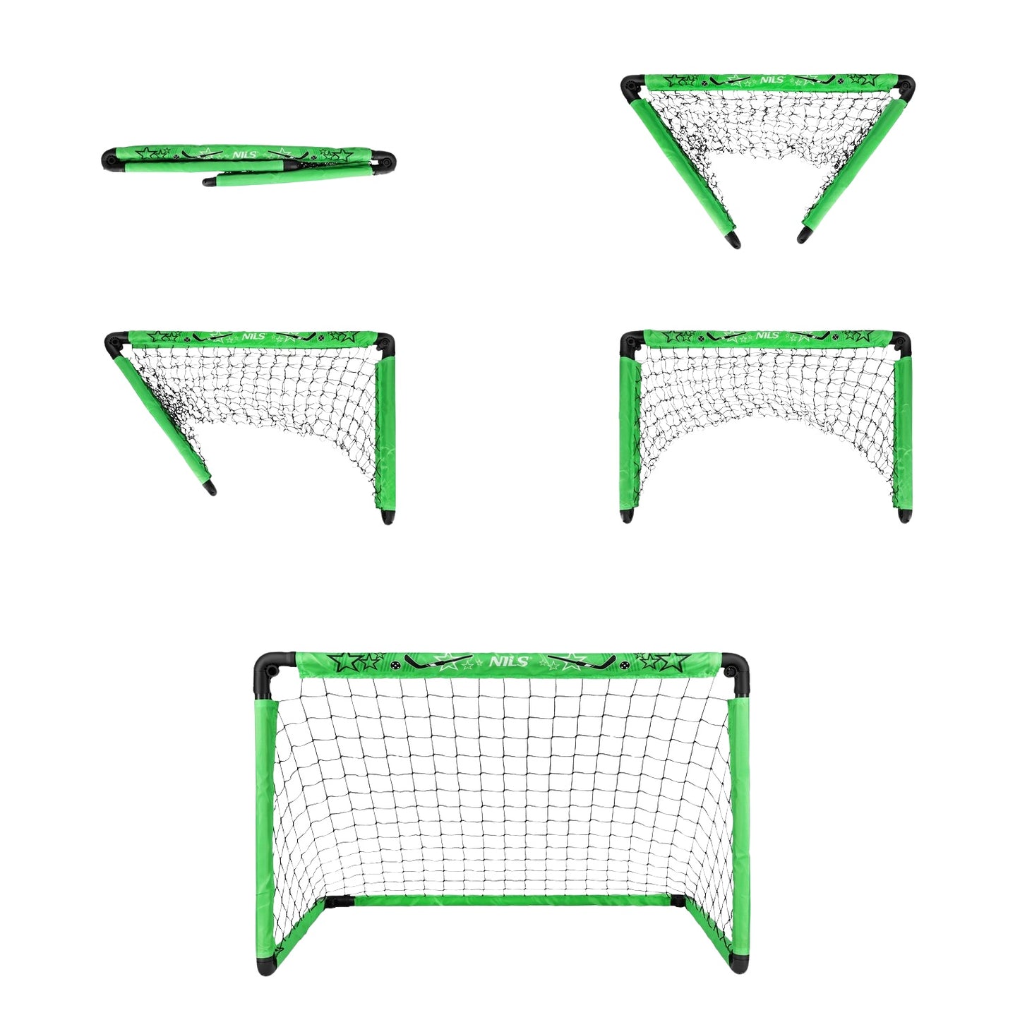 Hockey Set with Goal, 2 Sticks & Ball