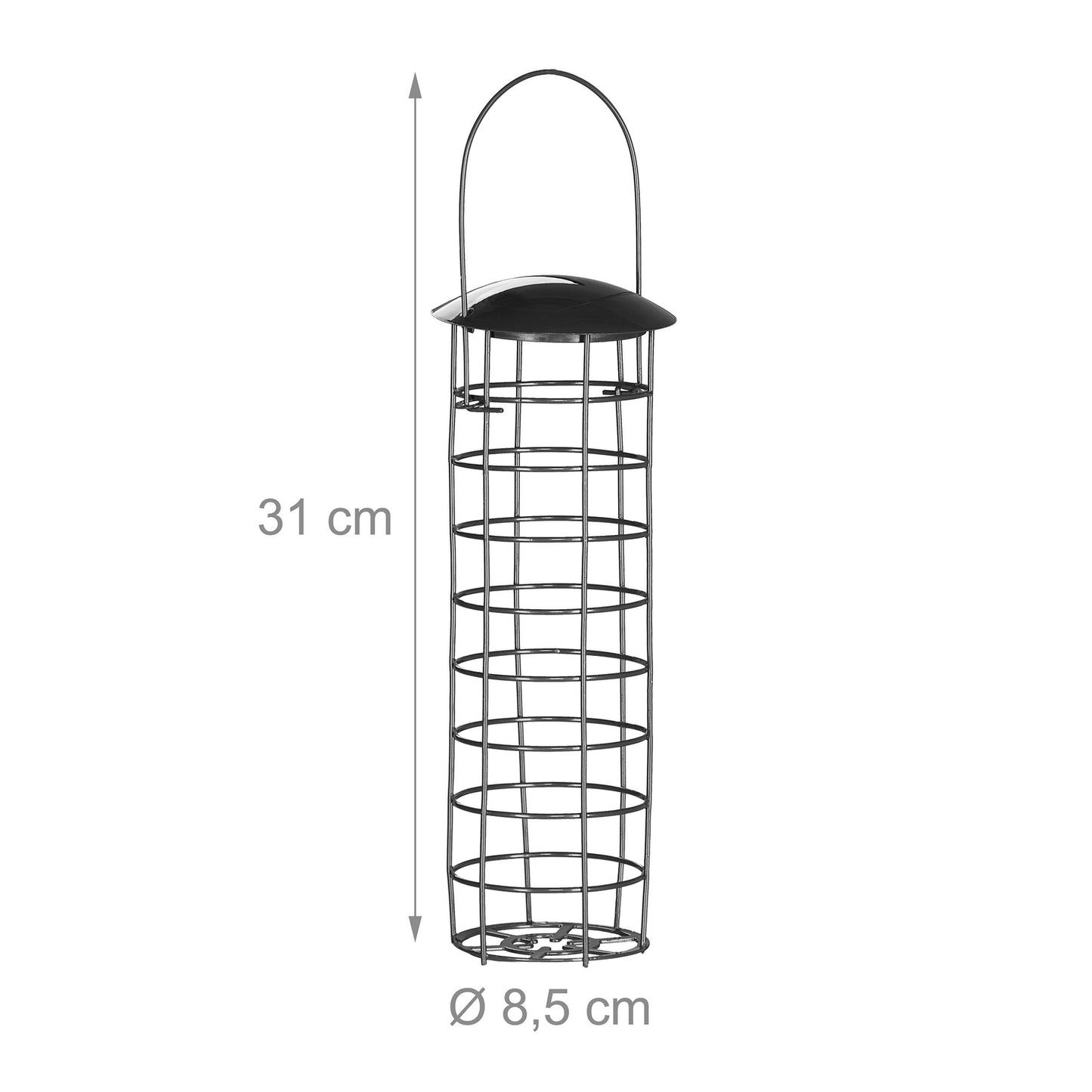 Holder for grease balls in black