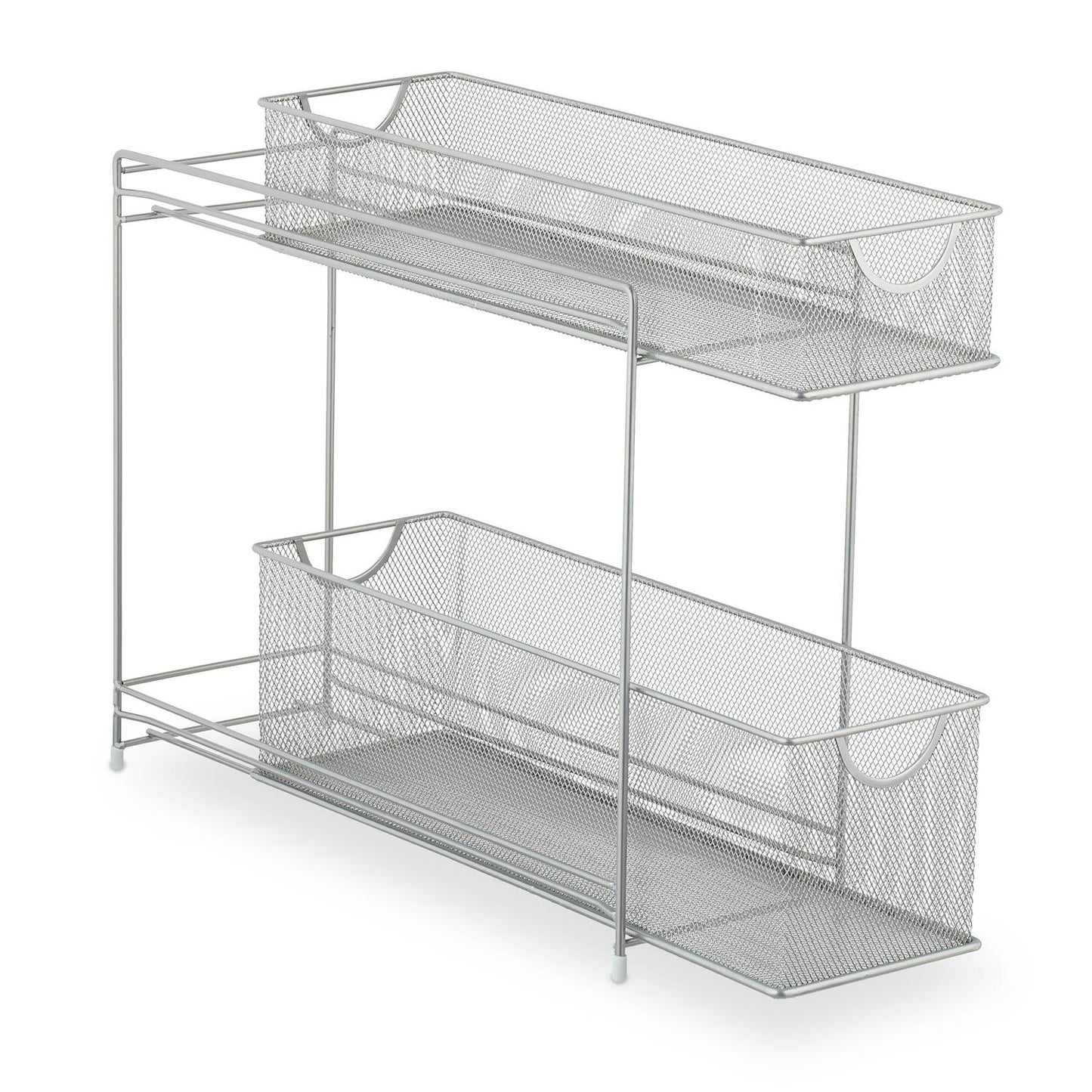 Holder for kitchen cabinets in metal