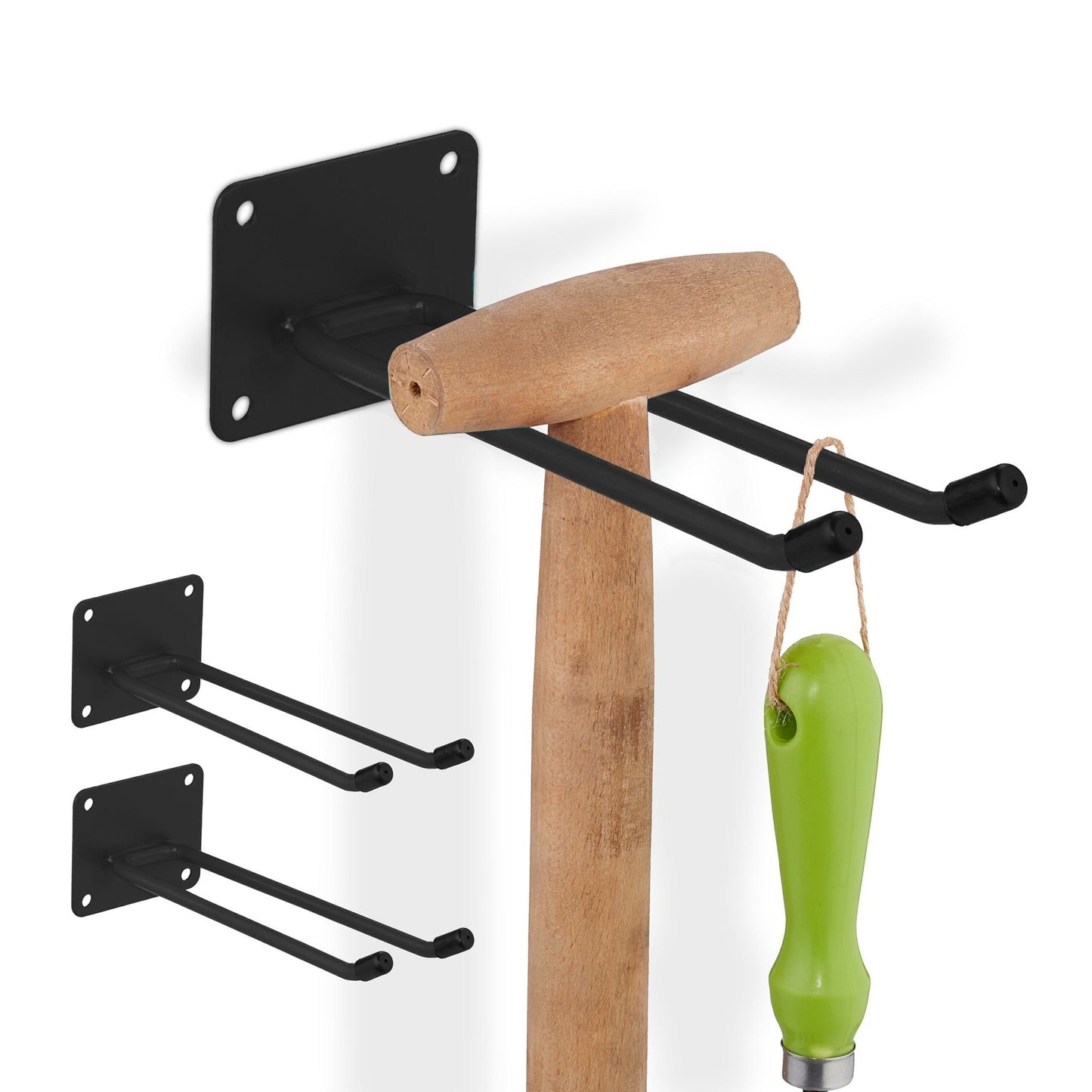 Holder for white goods in black steel - 3 pcs