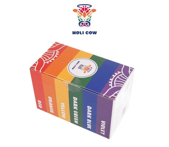 Holi Color Powder - Set of 6x100g
