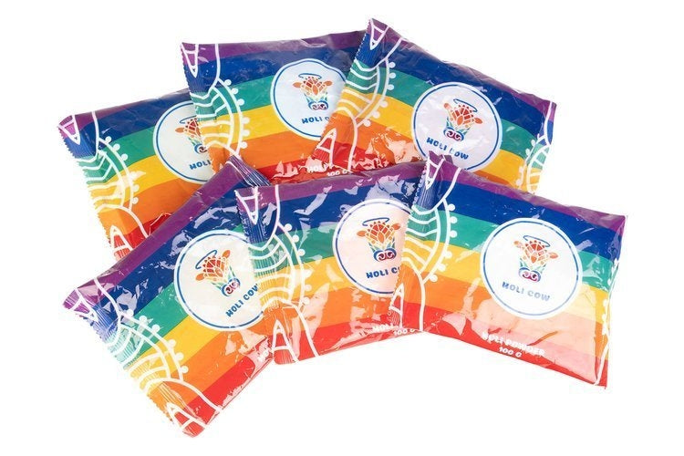 Holi Color Powder - Set of 6x100g