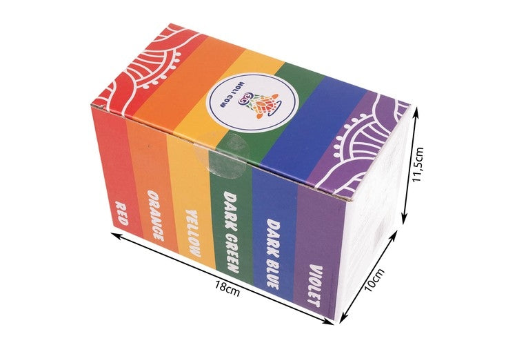 Holi Color Powder - Set of 6x100g