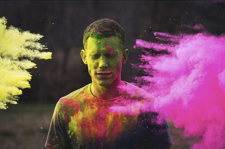 Holi Color Powder - Set of 6x100g