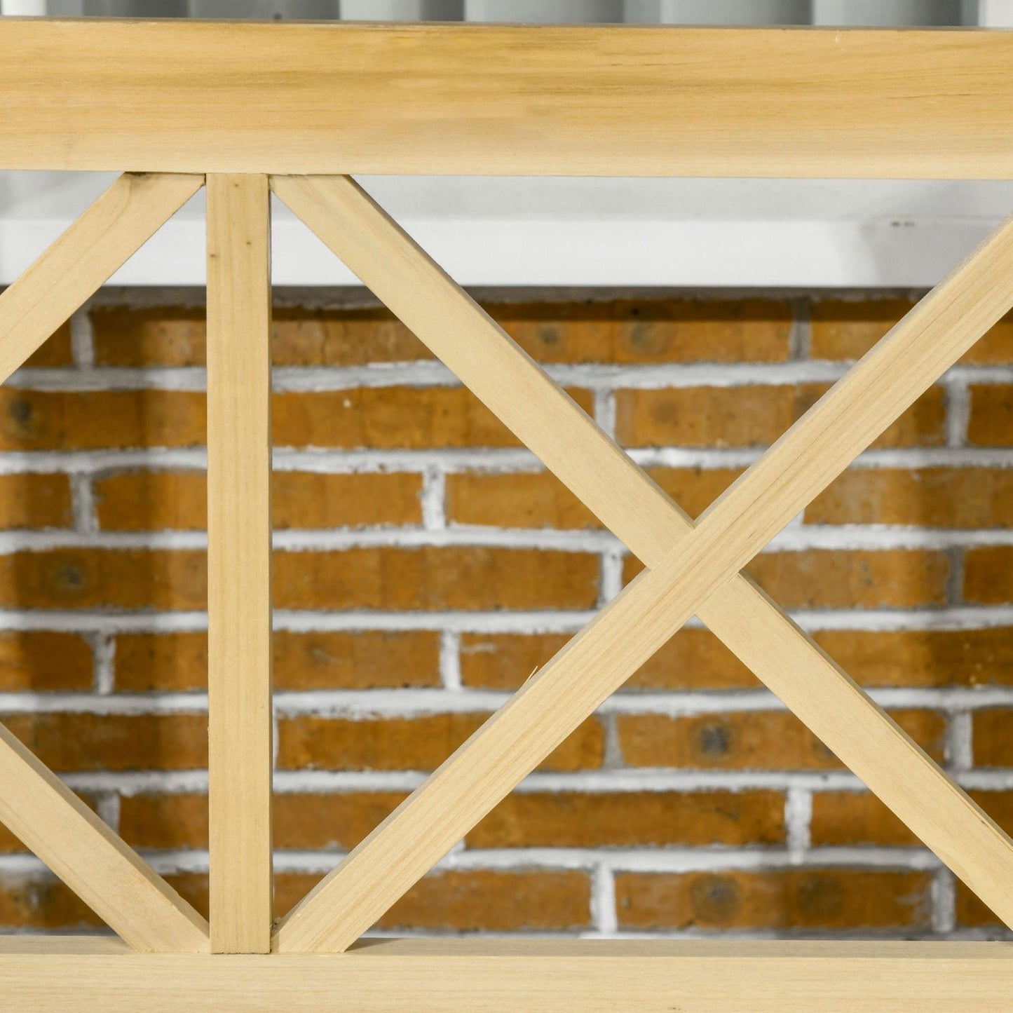 2-seat weatherproof wooden garden swing with pergola