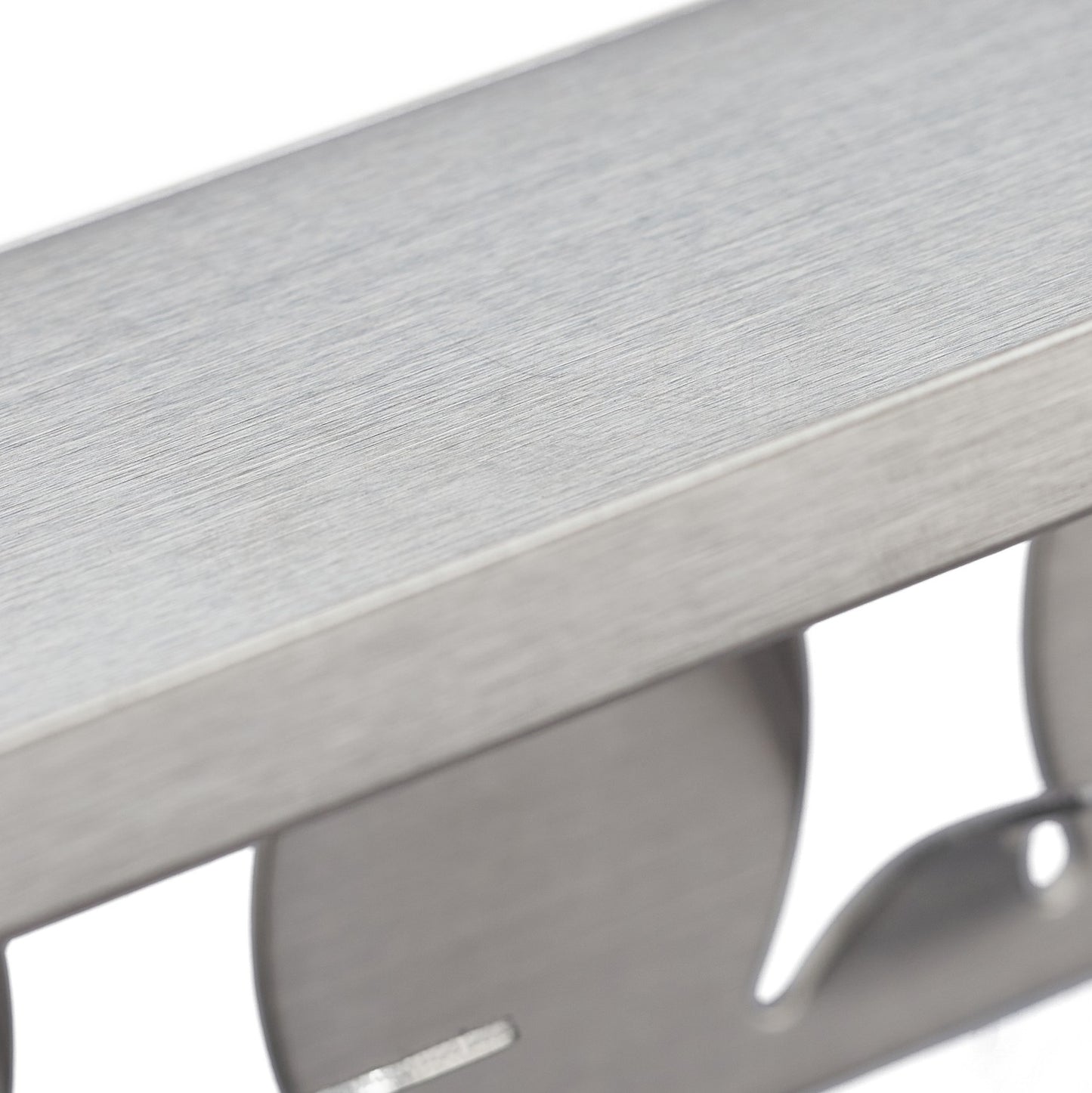 Hook strip with shelf