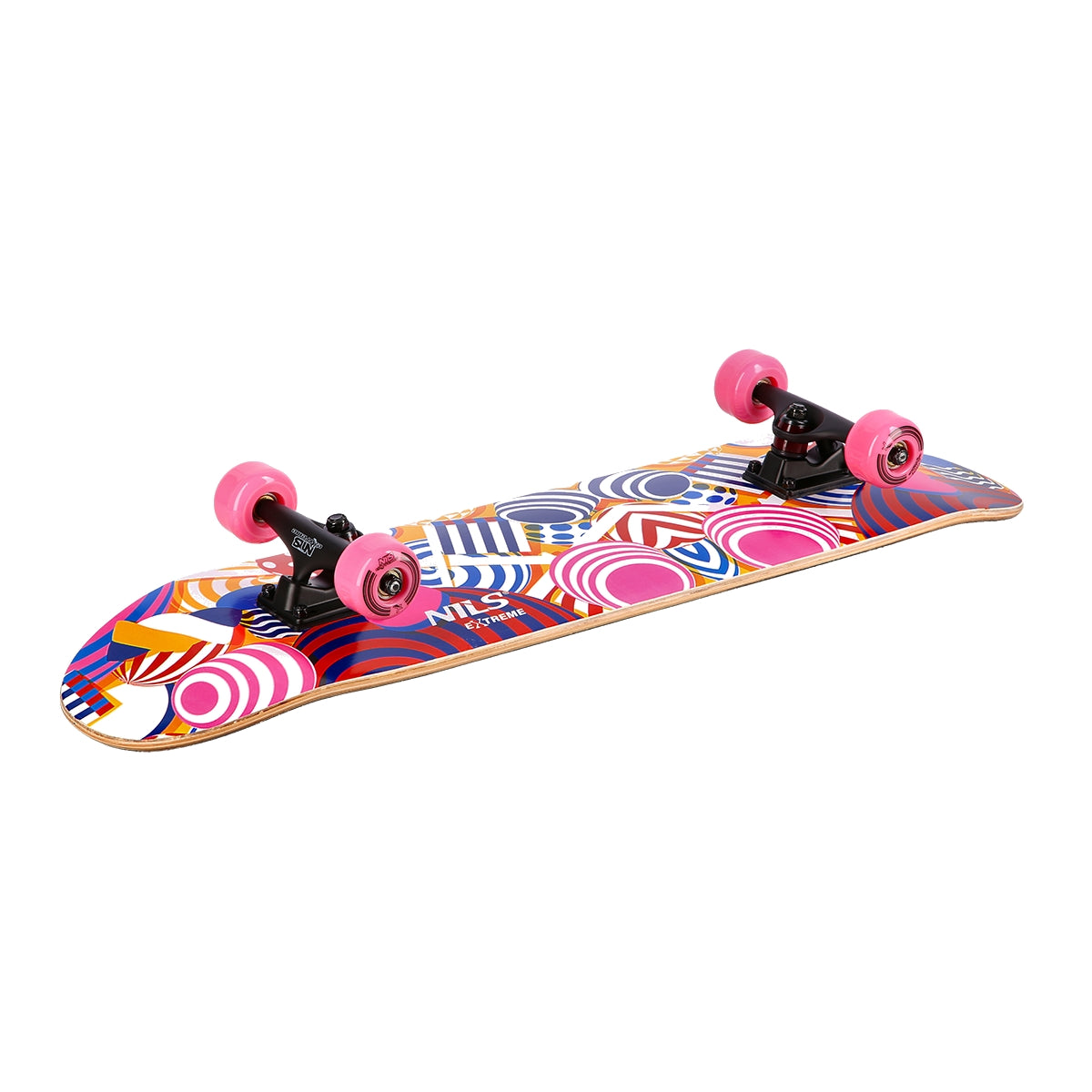 Hoop Skateboard, Durable Deck, Nils Extreme
