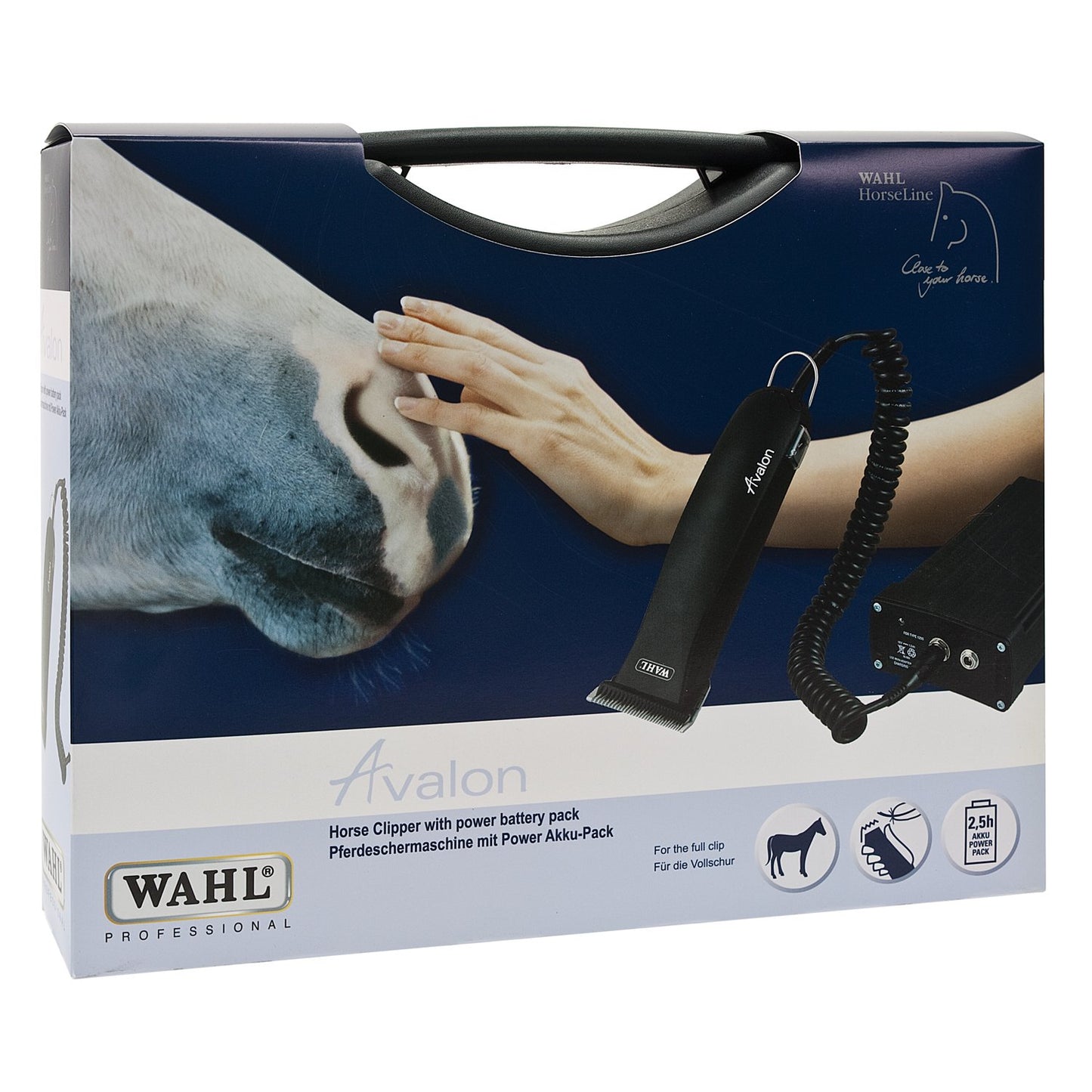 Horse Clipper, Battery-Powered, 200 Min Runtime