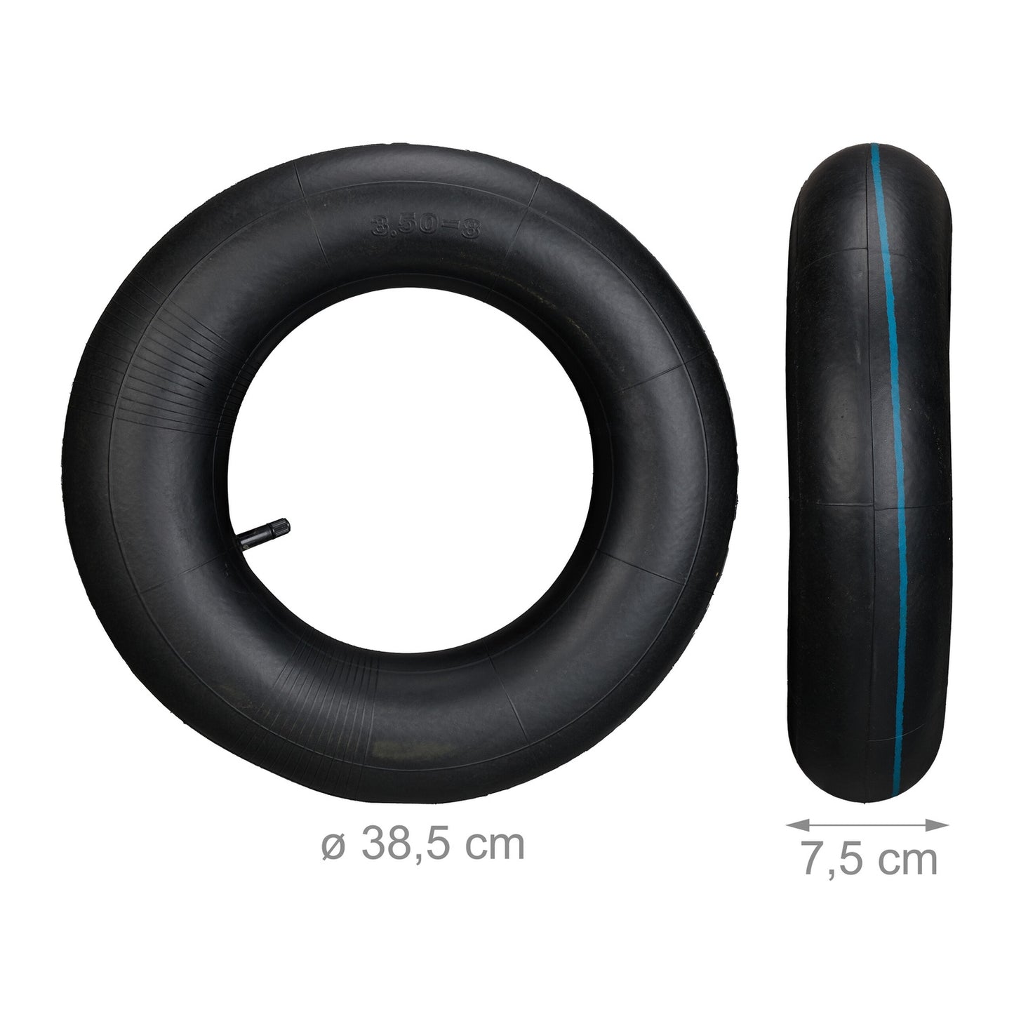 Hose 3.50-8" set of 4