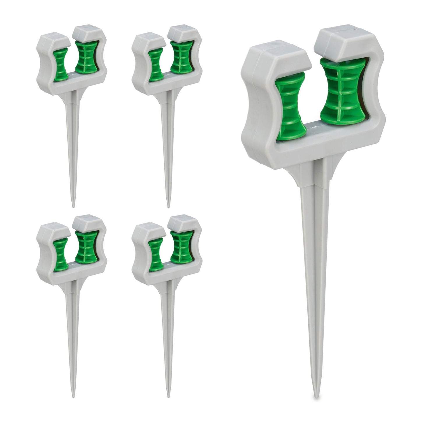 Hose guide Garden hose Set of 5