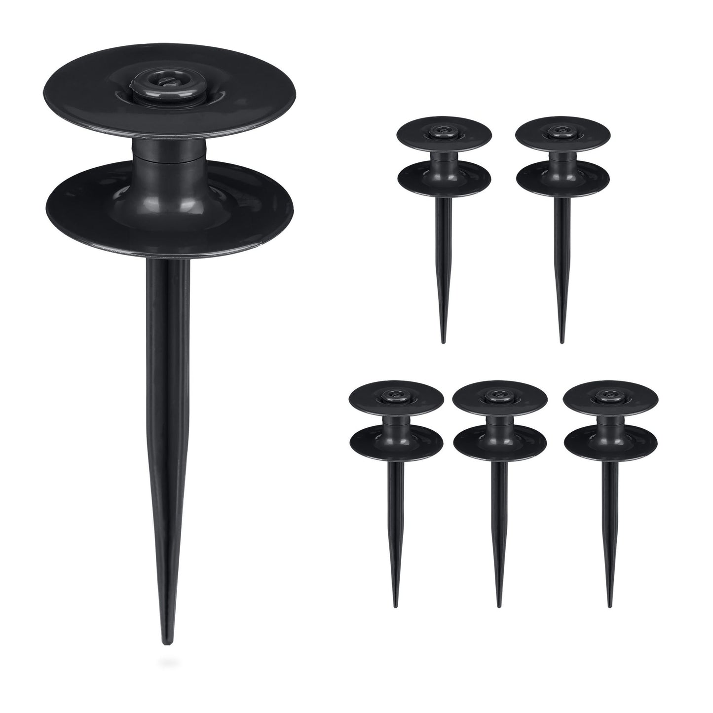 Hose guide garden hose set of 6